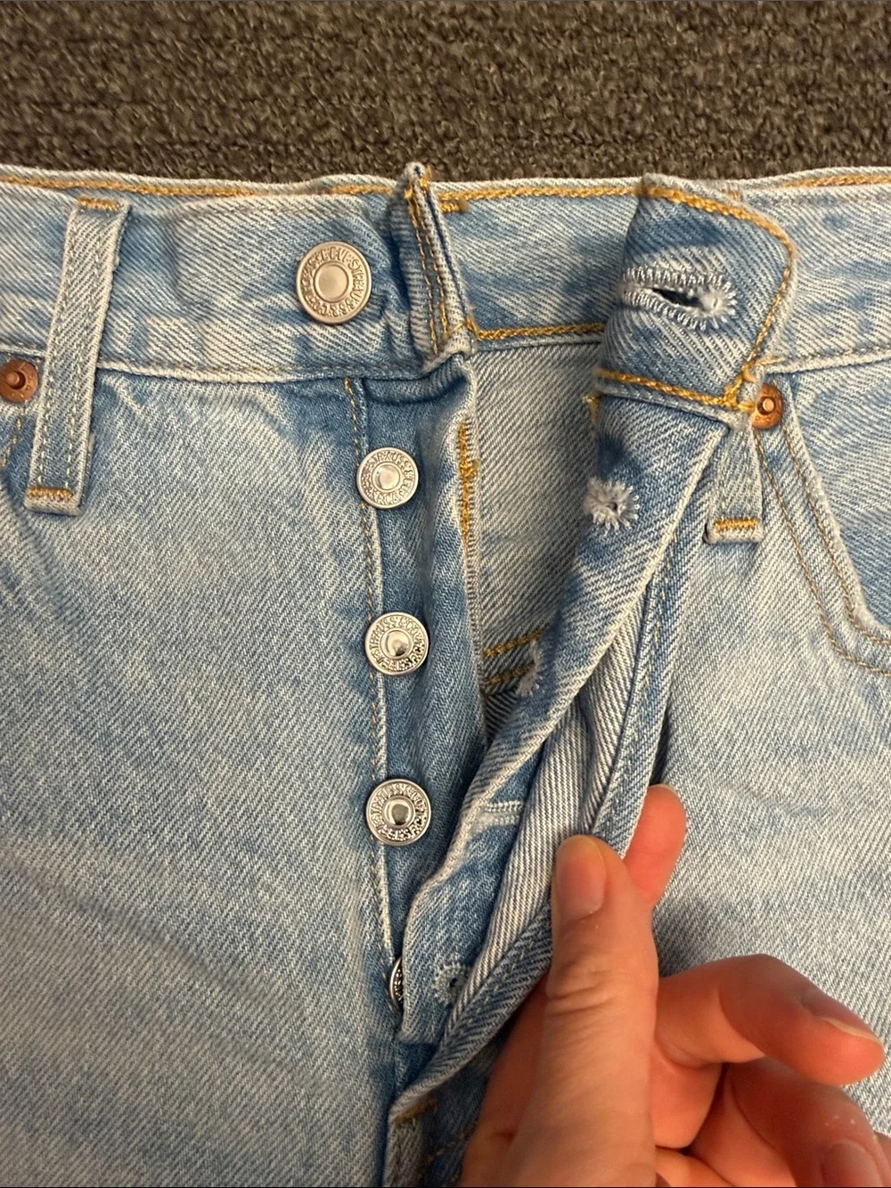 Levi’s 501 Original Shorts in Luxor Heat
